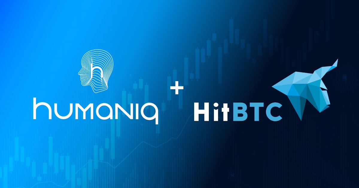  hitbtc humaniq exchange token added ranked consistently 