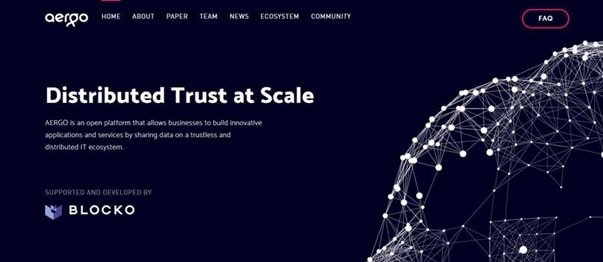 AERGO Secures $30 Million from Top Investors to Build First-of-its-Kind Public Blockchain Platform