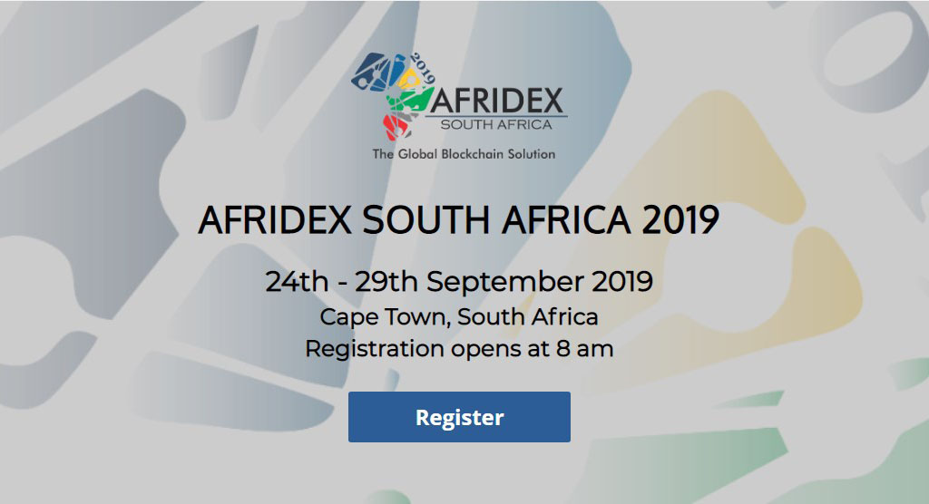Afridex 2019  The Global Blockchain Unity Conference in Africa