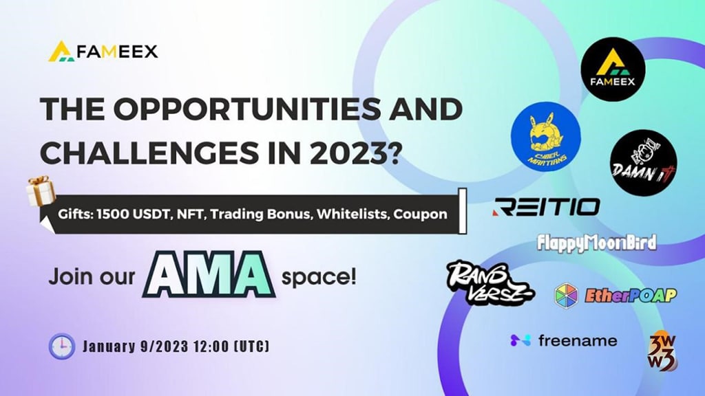  fameex space challenges opportunities know join 2023 