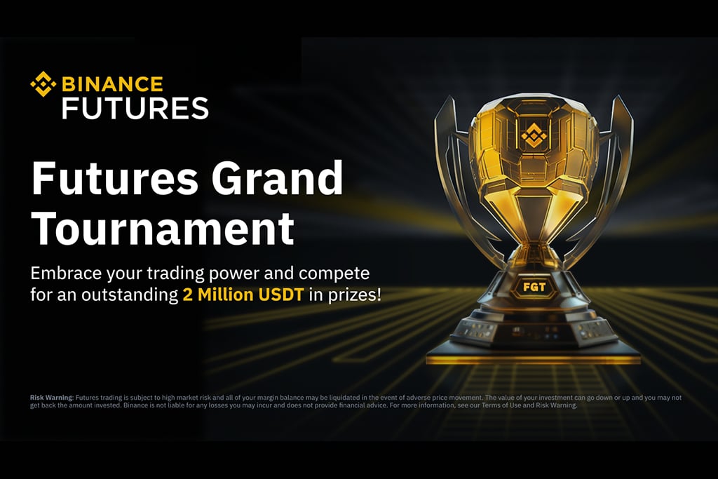 Binance Futures Unveils Its Grand Trading Tournament with $2 Million USDT in Prize