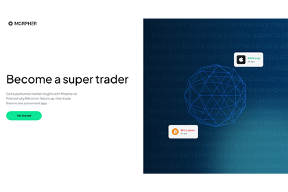 Morpher AI Unveils Game-Changing Market Analysis Tool Empowering Super Trades