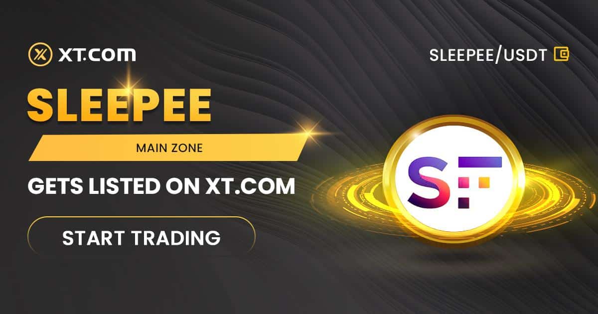 XT.COM Lists SLEEPEE in Its Main Zone