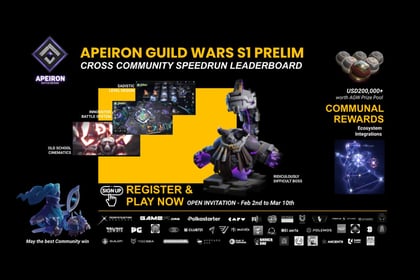 Apeiron Launches 200K Cross-community Tournament