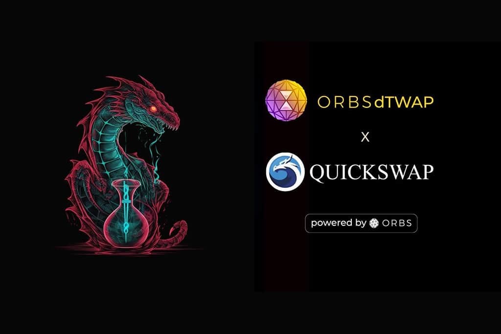 QuickSwap Integrates Orb-Powered dTWAP for Cheaper Price Impact on DEX Orders