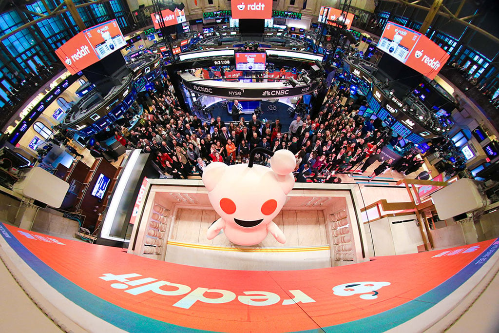 Reddit (RDDT) Shares Spike 48% in Highly-Anticipated NYSE Market Debut