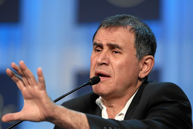 Binance CEO Calls Out Nouriel Roubini for Using Binance Logo on His Website