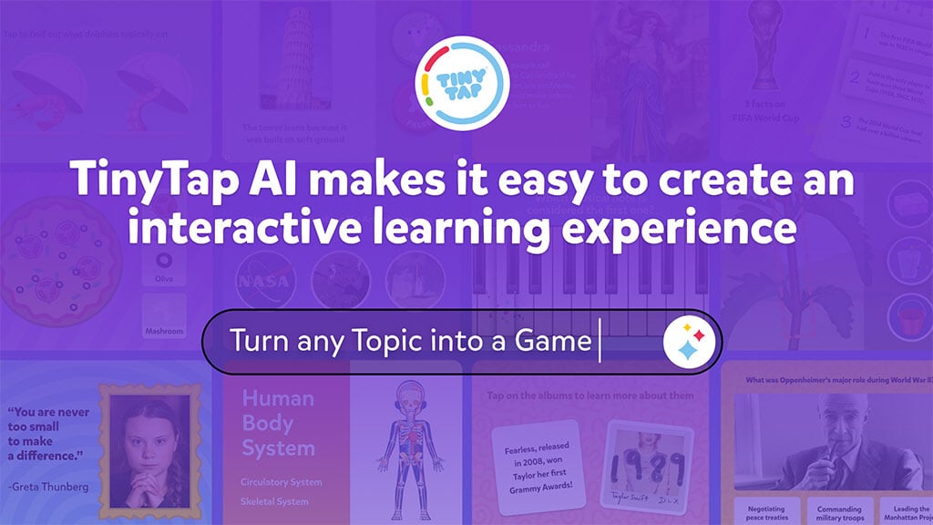 TinyTap Creates AI Features to Revolutionize Educational Game Creation
