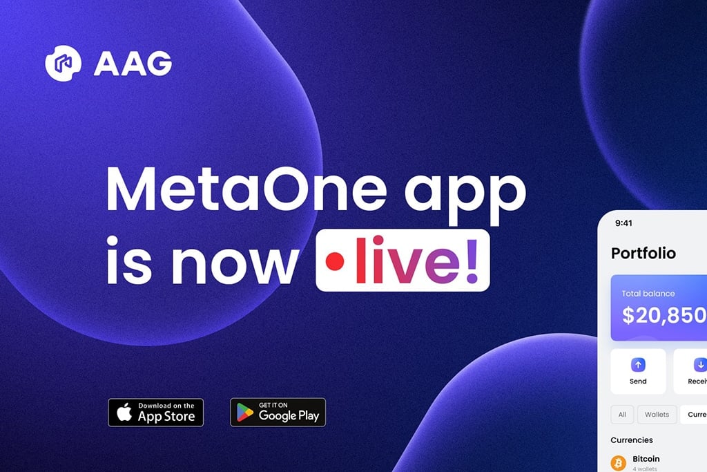 AAG Launches Its Flagship Product, MetaOne Web 3.0 Wallet