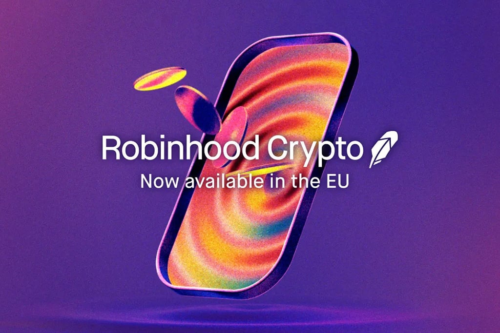 Robinhood Launches Commission-free Crypto Trading App in EU