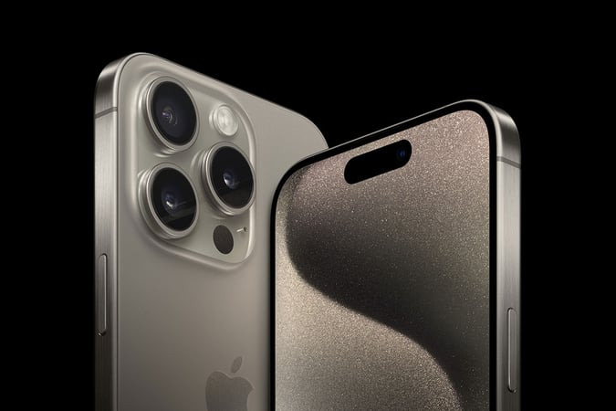 Apple Unveils iPhone 15 with Titanium Casing