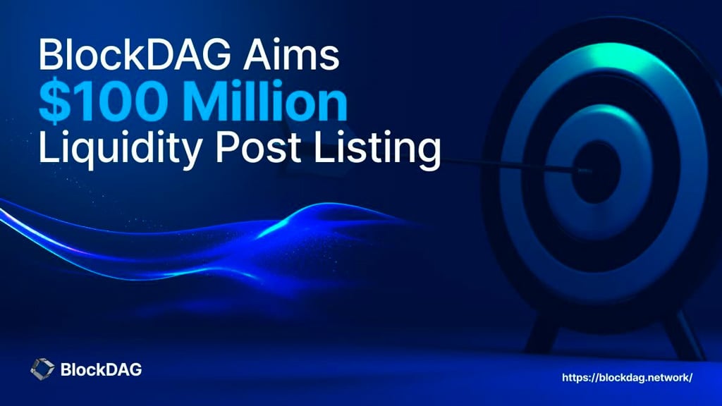 $100M In Liquidity: BlockDAG Presale Gets Traction, Becomes the Fastest-Selling Presale Amid Retik Finance Listing on CoinW & P2B