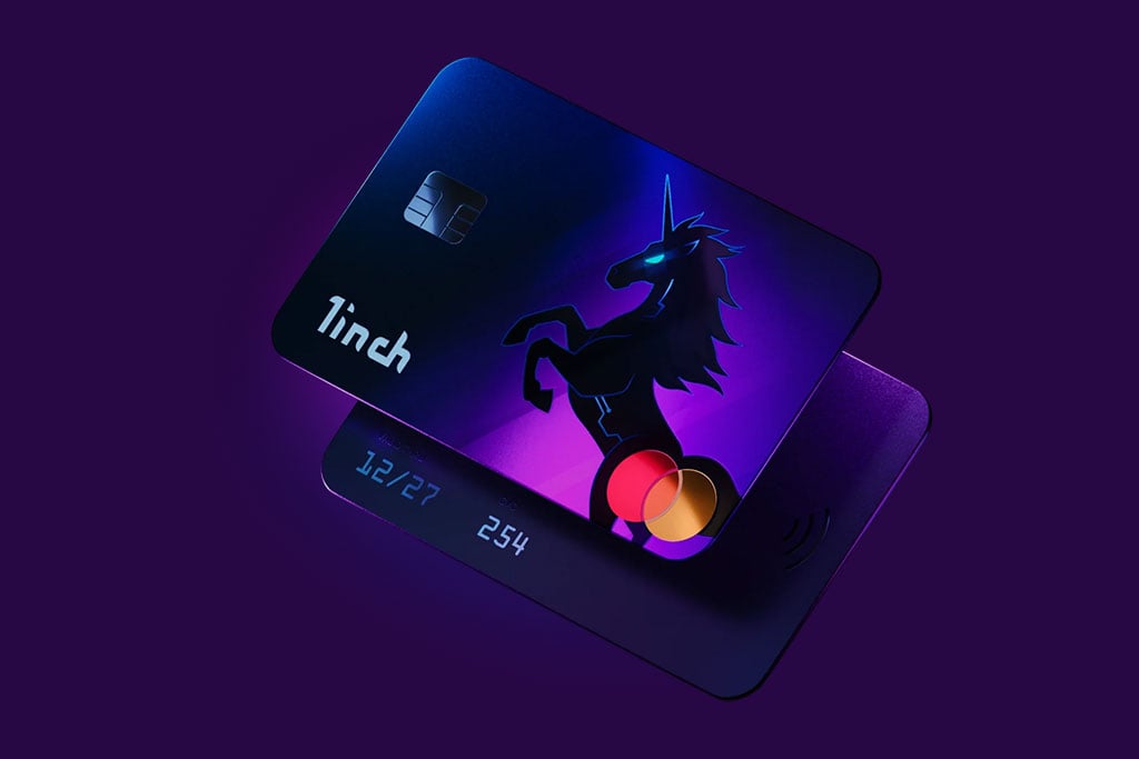 DeFi Aggregator 1inch Announces Web3 Debit Card in Partnership with Mastercard and Baanx