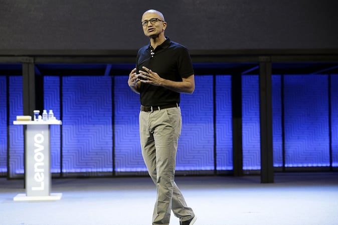 Microsoft CEO Sets Lofty Goal of Doubling Revenue to $500B by 2030