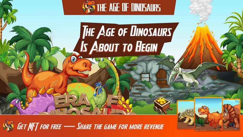 Age of Dinosaurs NFT Game Coming Soon | Coinspeaker