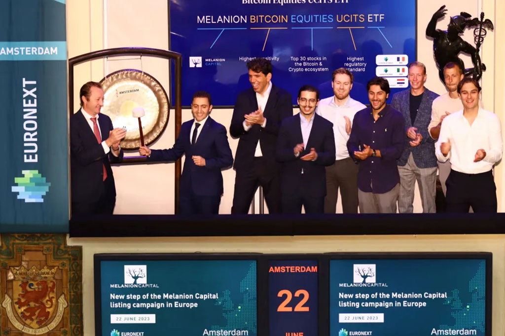 Bitcoin Equities ETF Makes Debut on Euronext Stock Exchange