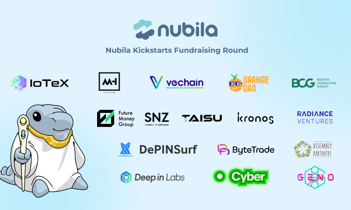 Nubila Kickstarts Fundraising Round Led by IoTeX, VeChain and Other Leading Investors